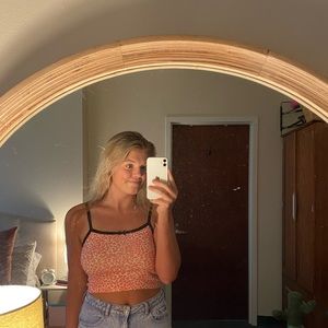 Brandy Melville Leopard Print Tank Top